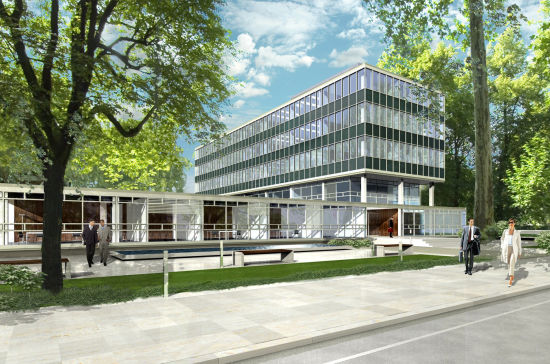 Sanierung des Siesmayer Bürogebäudes in Frankfurt am Main